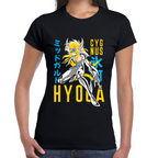 Playera Hyoga de Cisne Caballeros del Zodiaco Algodón Premium #0001710