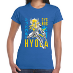 Playera Hyoga de Cisne Caballeros del Zodiaco Algodón Premium #0001710