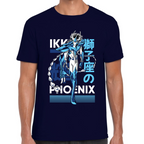 Playera Phoenix Ikki Caballeros del Zodiaco Algodón Premium #0001711