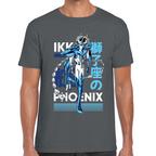 Playera Phoenix Ikki Caballeros del Zodiaco Algodón Premium #0001711