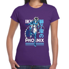 Playera Phoenix Ikki Caballeros del Zodiaco Algodón Premium #0001711