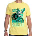Playera Dragon Shiryu Caballeros del Zodiaco Algodón Premium #0001712