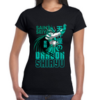 Playera Dragon Shiryu Caballeros del Zodiaco Algodón Premium #0001712