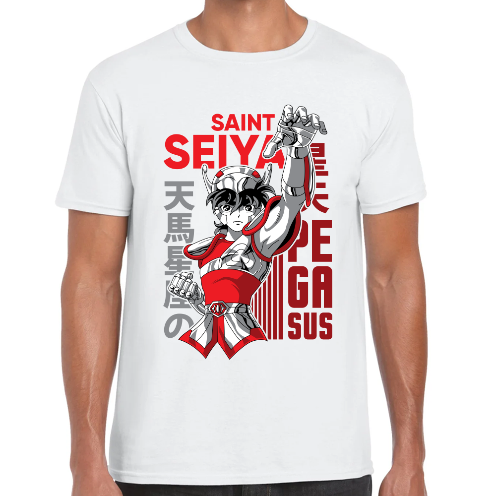 Playera Pegasus Caballeros del Zodiaco Algodón Premium #0001714