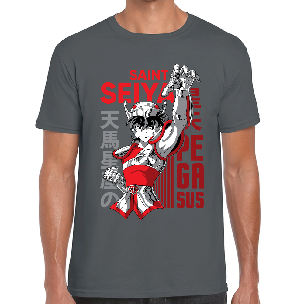 Playera Pegasus Caballeros del Zodiaco Algodón Premium #0001714