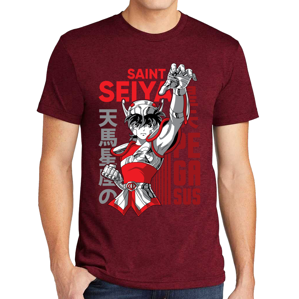 Playera Pegasus Caballeros del Zodiaco Algodón Premium #0001714
