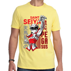 Playera Pegasus Caballeros del Zodiaco Algodón Premium #0001714