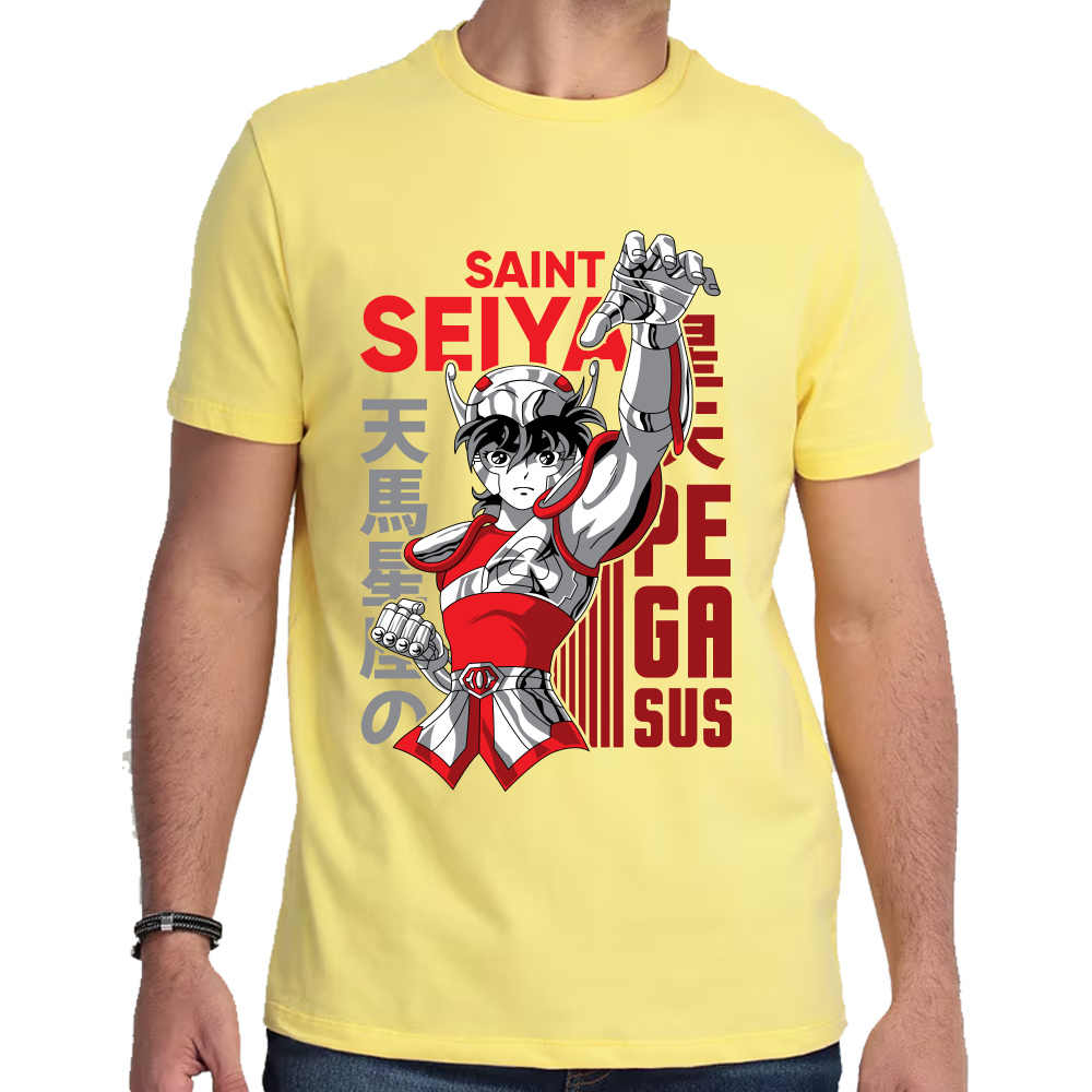 Playera Pegasus Caballeros del Zodiaco Algodón Premium #0001714
