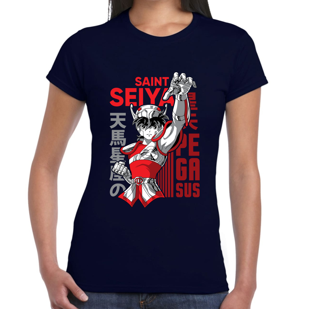 Playera Pegasus Caballeros del Zodiaco Algodón Premium #0001714
