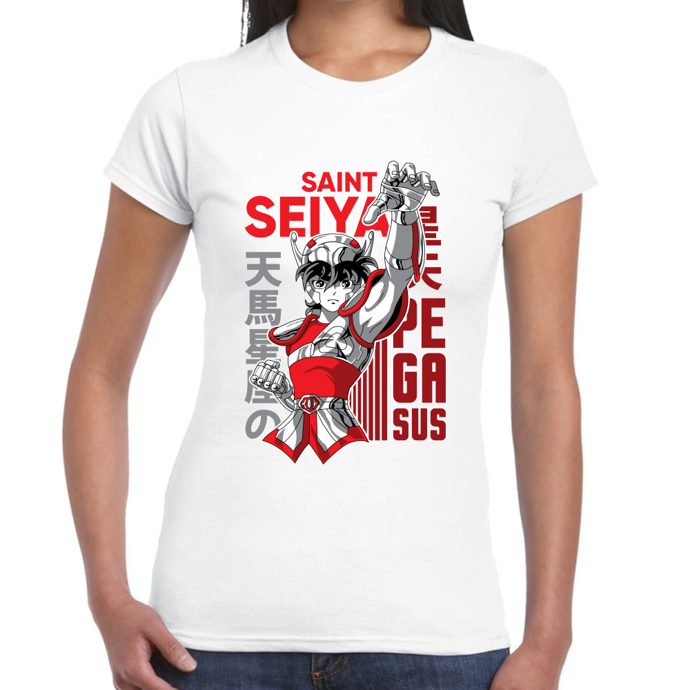 Playera Pegasus Caballeros del Zodiaco Algodón Premium #0001714
