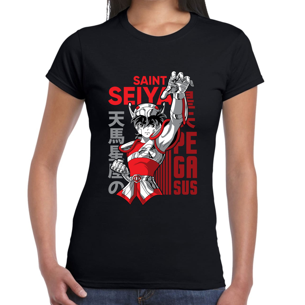 Playera Pegasus Caballeros del Zodiaco Algodón Premium #0001714
