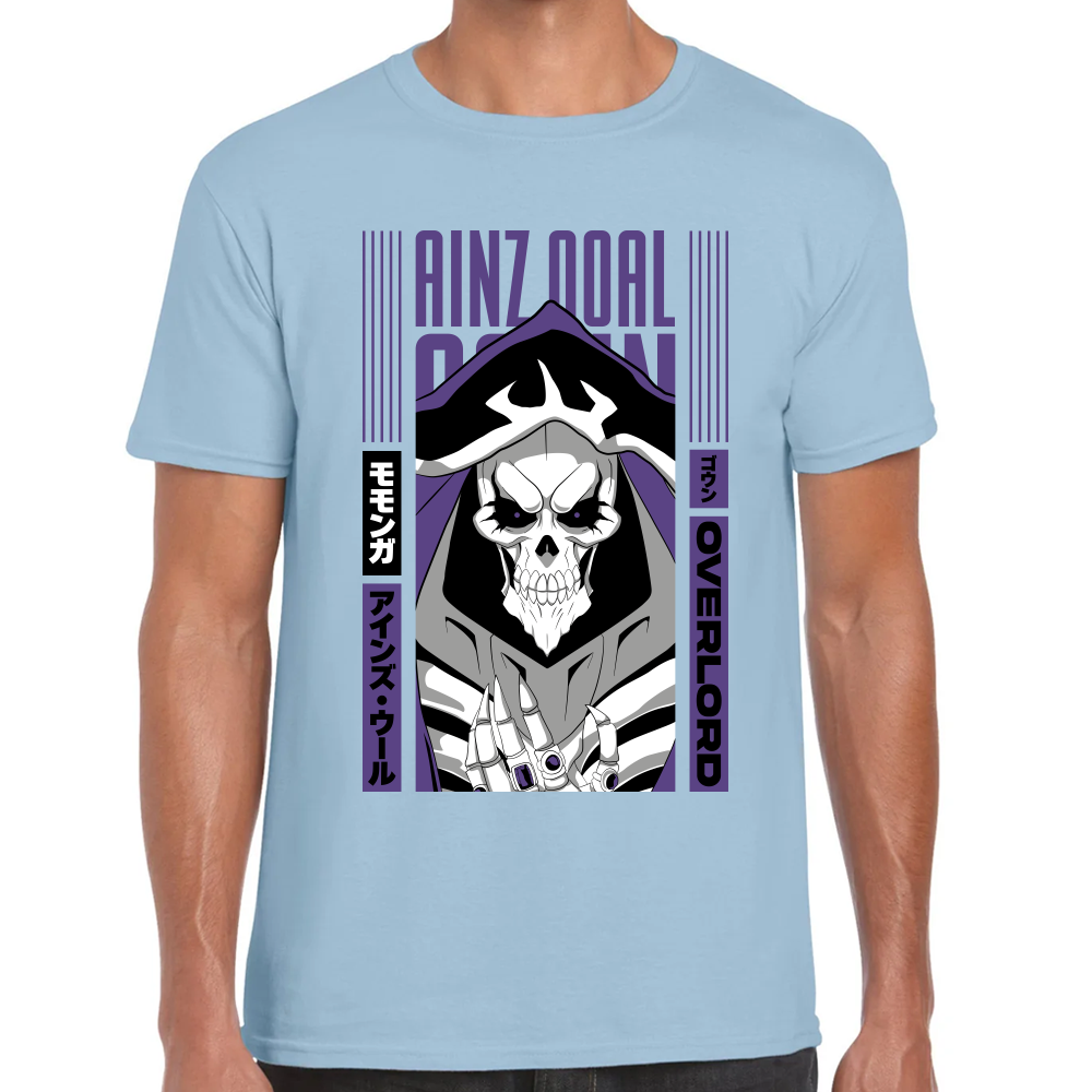 Playera Ainz Overlord Algodón Premium #0001715