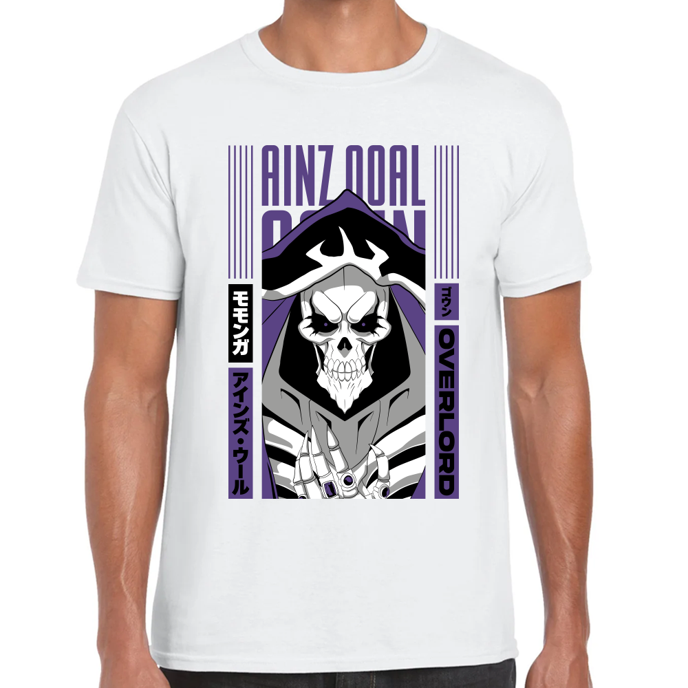 Playera Ainz Overlord Algodón Premium #0001715