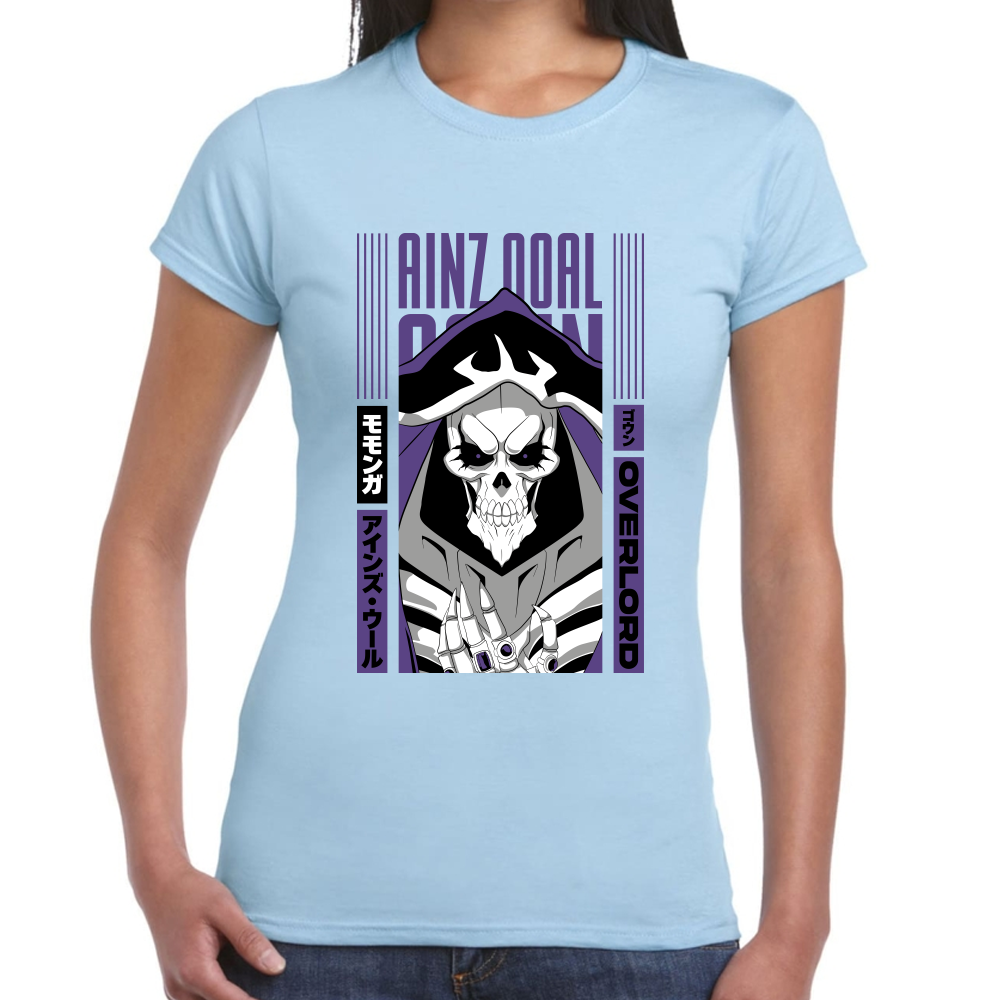 Playera Ainz Overlord Algodón Premium #0001715