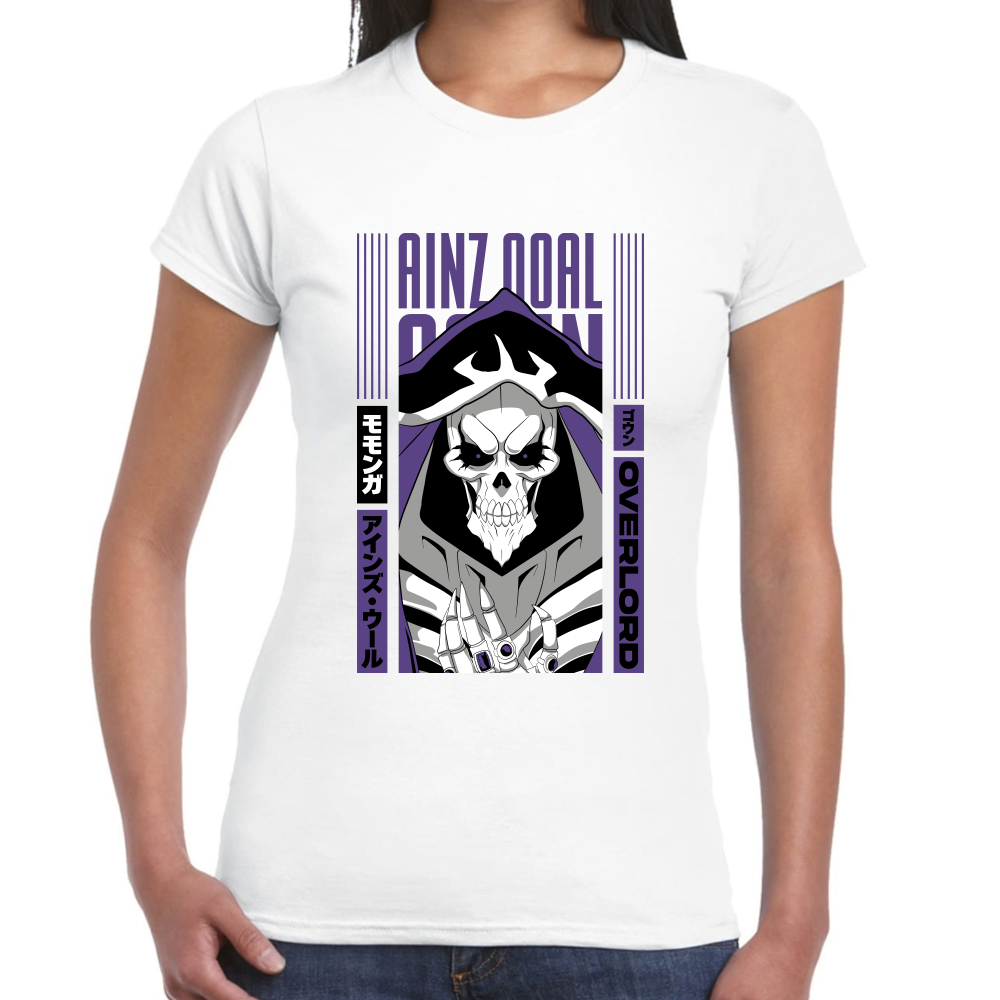 Playera Ainz Overlord Algodón Premium #0001715