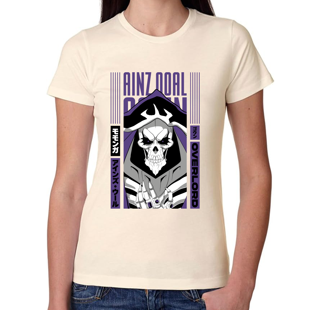 Playera Ainz Overlord Algodón Premium #0001715