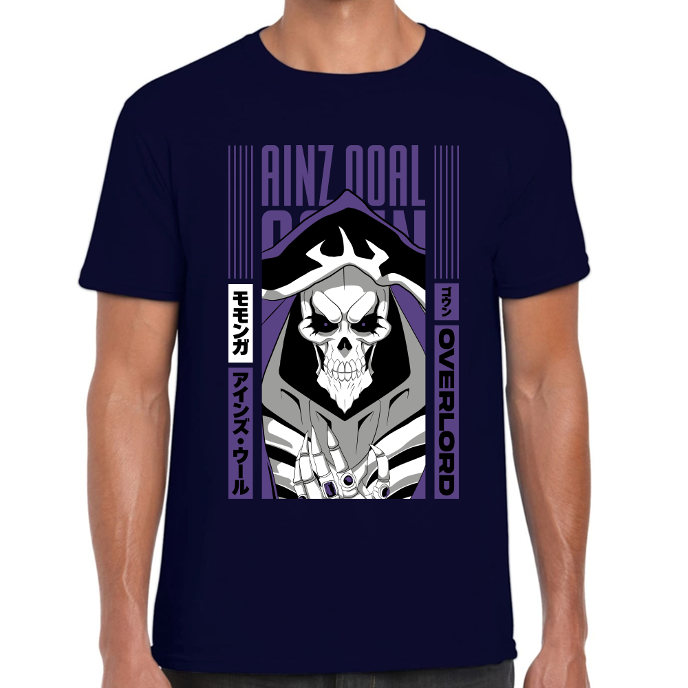 Playera Ainz Overlord Algodón Premium #0001715