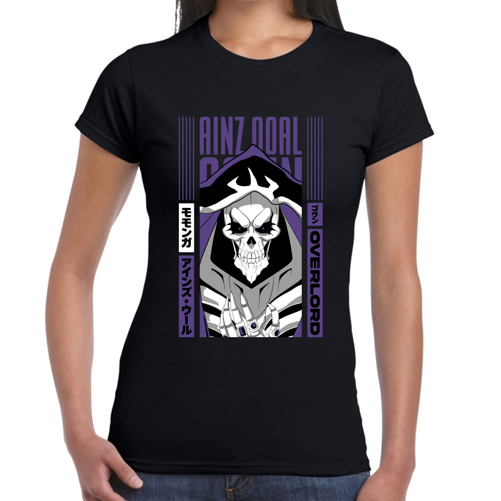 Playera Ainz Overlord Algodón Premium #0001715