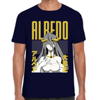 Playera Albedo Overlord Algodón Premium #0001716
