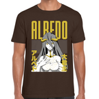 Playera Albedo Overlord Algodón Premium #0001716