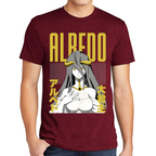 Playera Albedo Overlord Algodón Premium #0001716