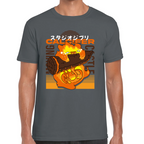 Playera Calcifer Studio Ghibli Algodón Premium #0001717