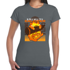 Playera Calcifer Studio Ghibli Algodón Premium #0001717