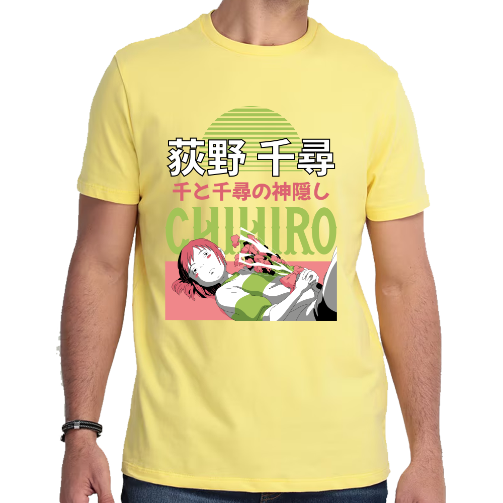 Playera Chihiro Studio Ghibli Algodón Premium #0001718