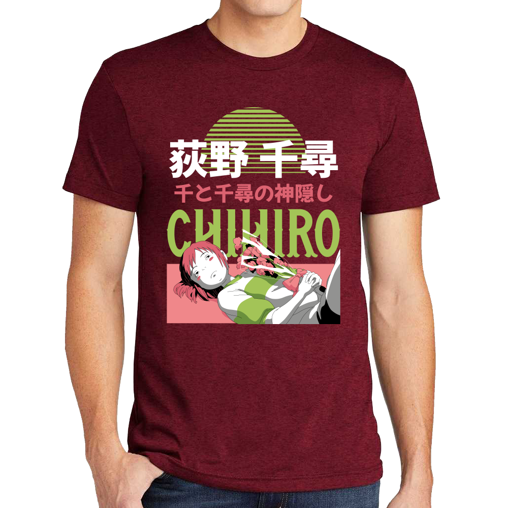 Playera Chihiro Studio Ghibli Algodón Premium #0001718