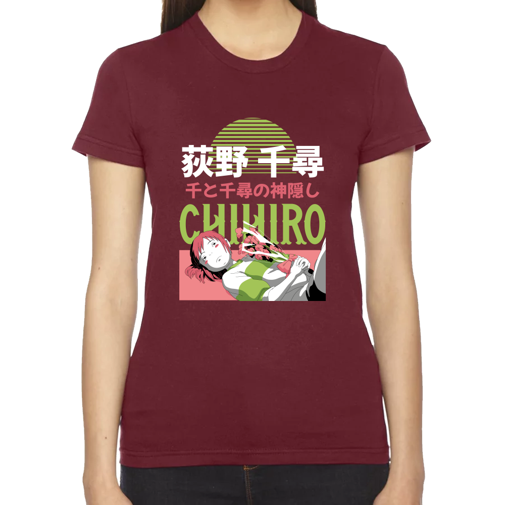 Playera Chihiro Studio Ghibli Algodón Premium #0001718