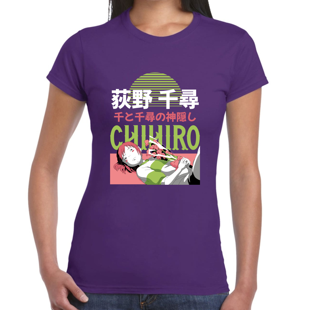 Playera Chihiro Studio Ghibli Algodón Premium #0001718