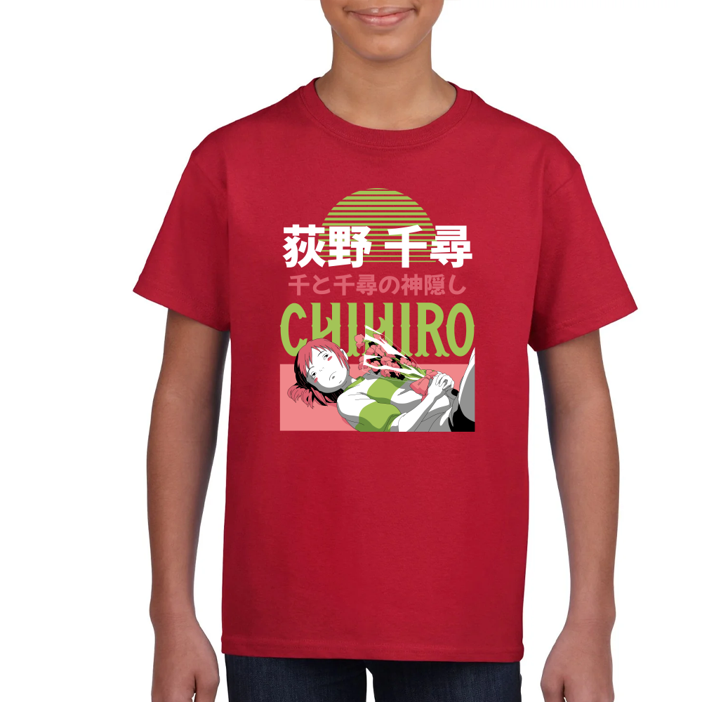 Playera Chihiro Studio Ghibli Algodón Premium #0001718