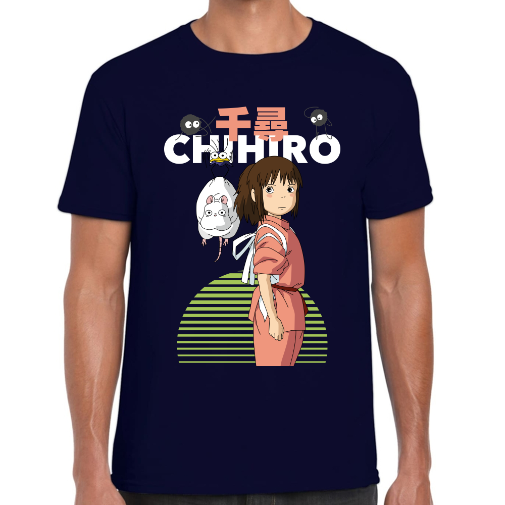 Playera Chihiro Studio Ghibli Algodón Premium #0001719