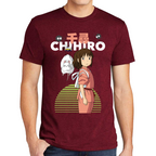 Playera Chihiro Studio Ghibli Algodón Premium #0001719