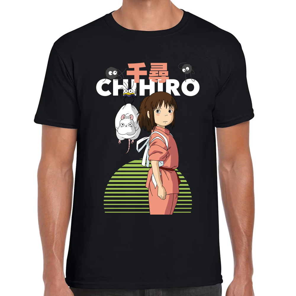Playera Chihiro Studio Ghibli Algodón Premium #0001719