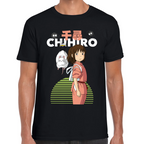 Playera Chihiro Studio Ghibli Algodón Premium #0001719