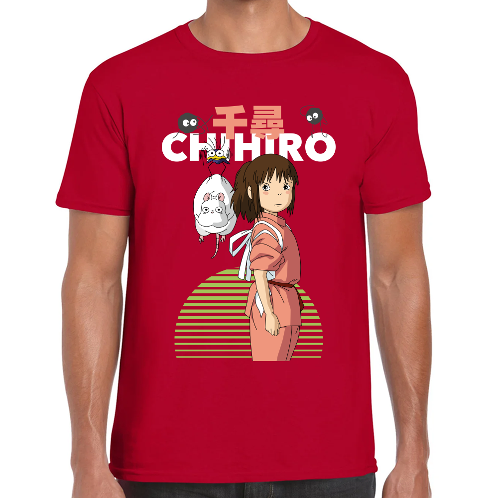 Playera Chihiro Studio Ghibli Algodón Premium #0001719