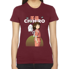 Playera Chihiro Studio Ghibli Algodón Premium #0001719