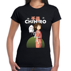 Playera Chihiro Studio Ghibli Algodón Premium #0001719
