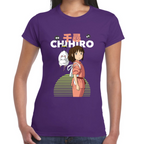 Playera Chihiro Studio Ghibli Algodón Premium #0001719