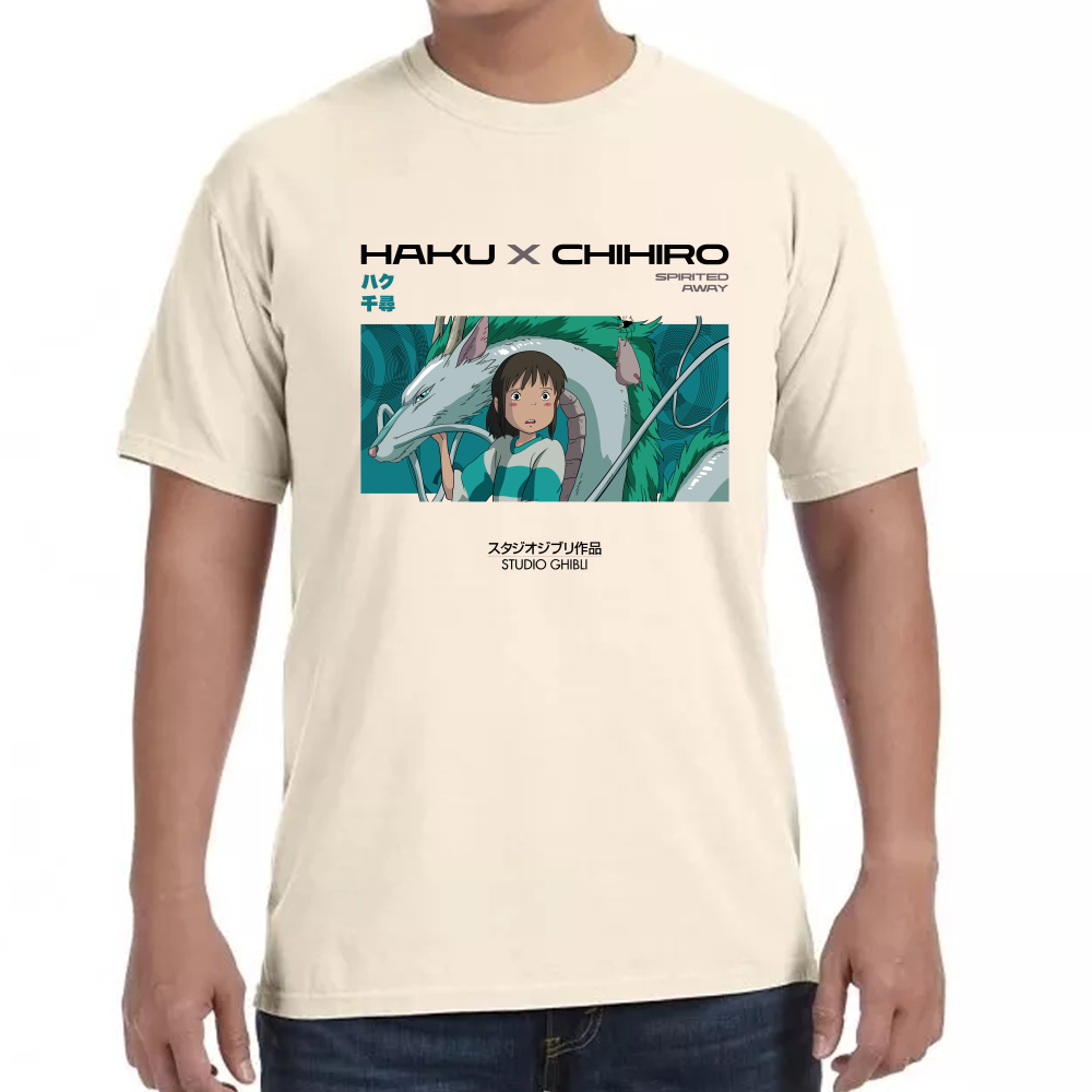 Playera Chihiro Studio Ghibli Algodón Premium #0001720
