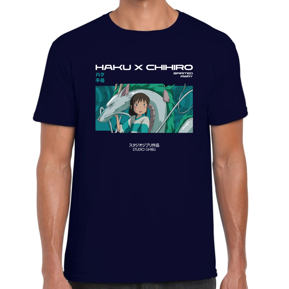 Playera Chihiro Studio Ghibli Algodón Premium #0001720