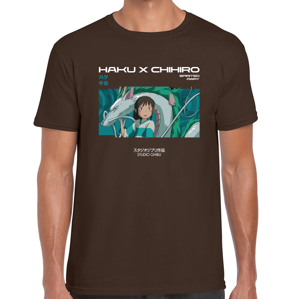 Playera Chihiro Studio Ghibli Algodón Premium #0001720