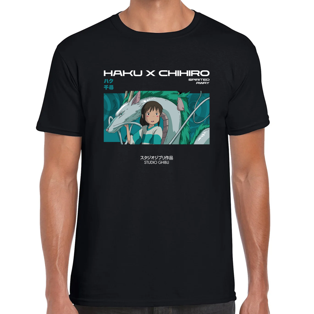 Playera Chihiro Studio Ghibli Algodón Premium #0001720