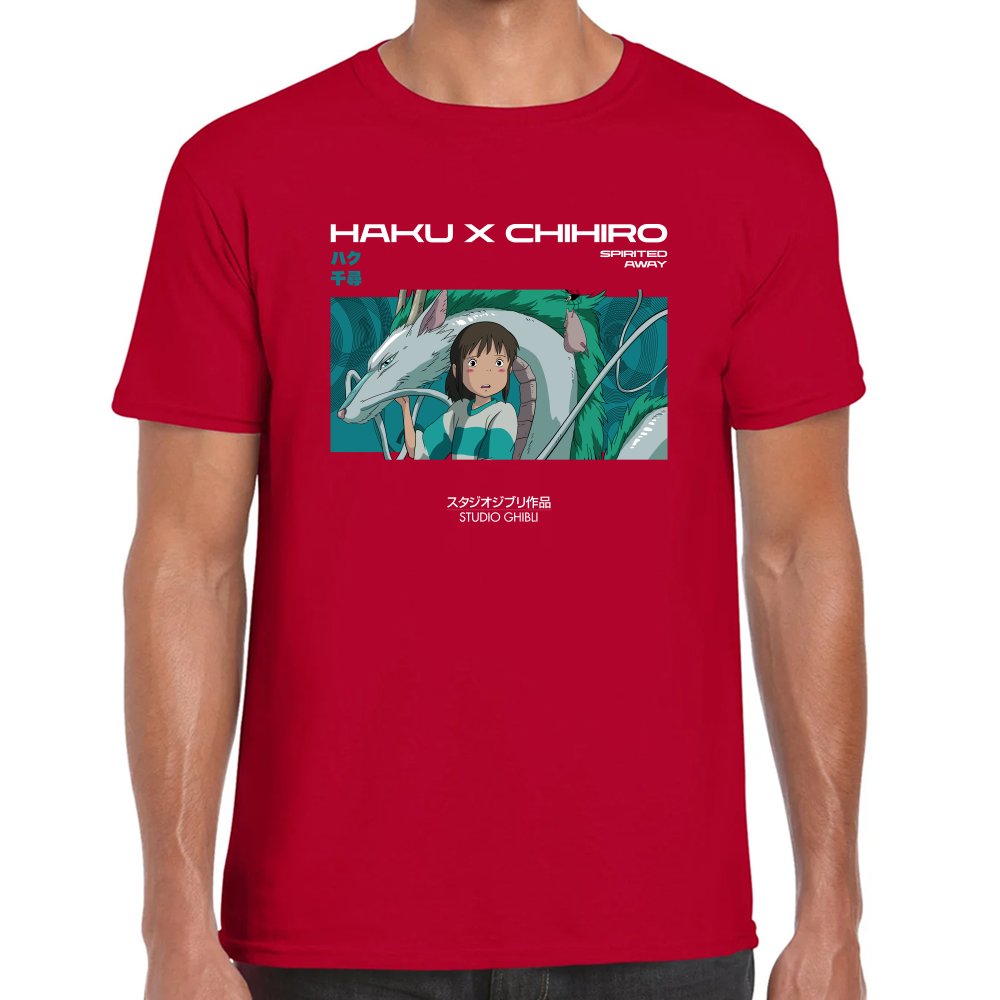 Playera Chihiro Studio Ghibli Algodón Premium #0001720
