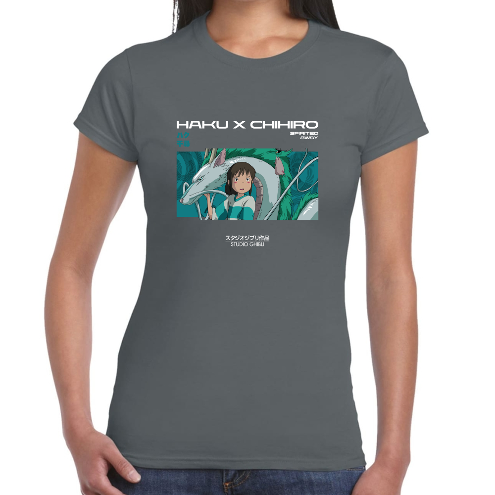 Playera Chihiro Studio Ghibli Algodón Premium #0001720
