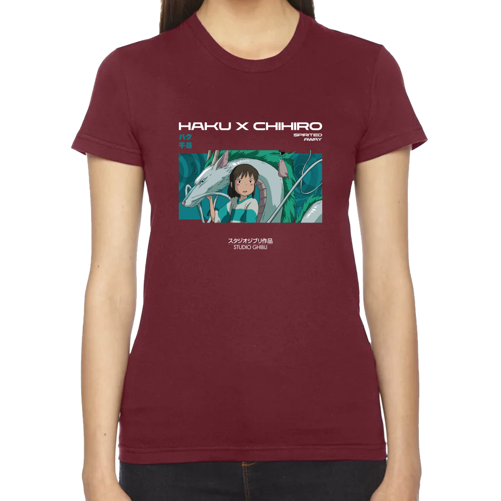 Playera Chihiro Studio Ghibli Algodón Premium #0001720