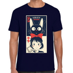 Playera  Studio Ghibli Kikis-Delivery Algodón Premium #0001721