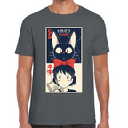 Playera  Studio Ghibli Kikis-Delivery Algodón Premium #0001721