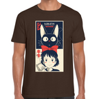 Playera  Studio Ghibli Kikis-Delivery Algodón Premium #0001721